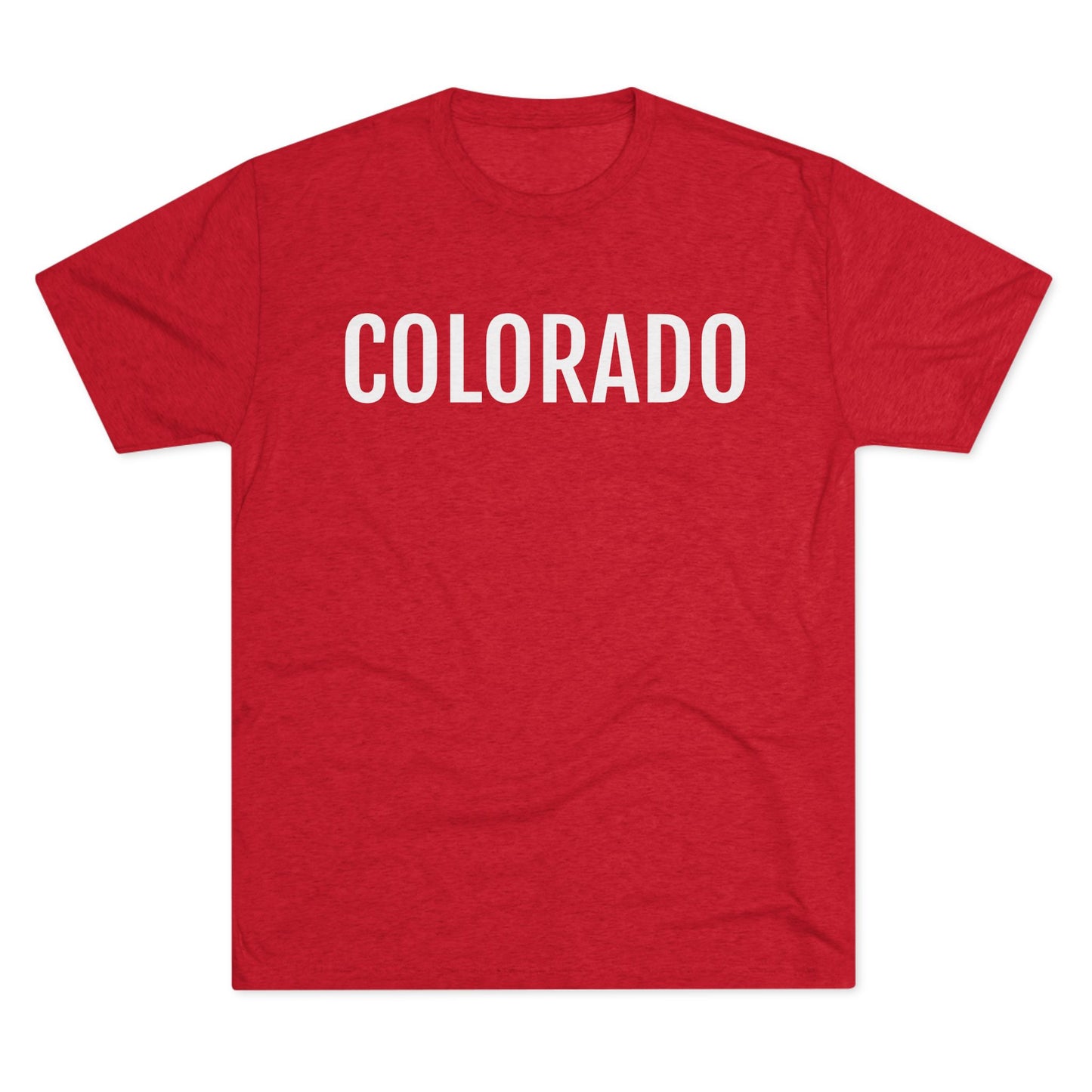 Unisex Tri-Blend Crew Tee - Colorado