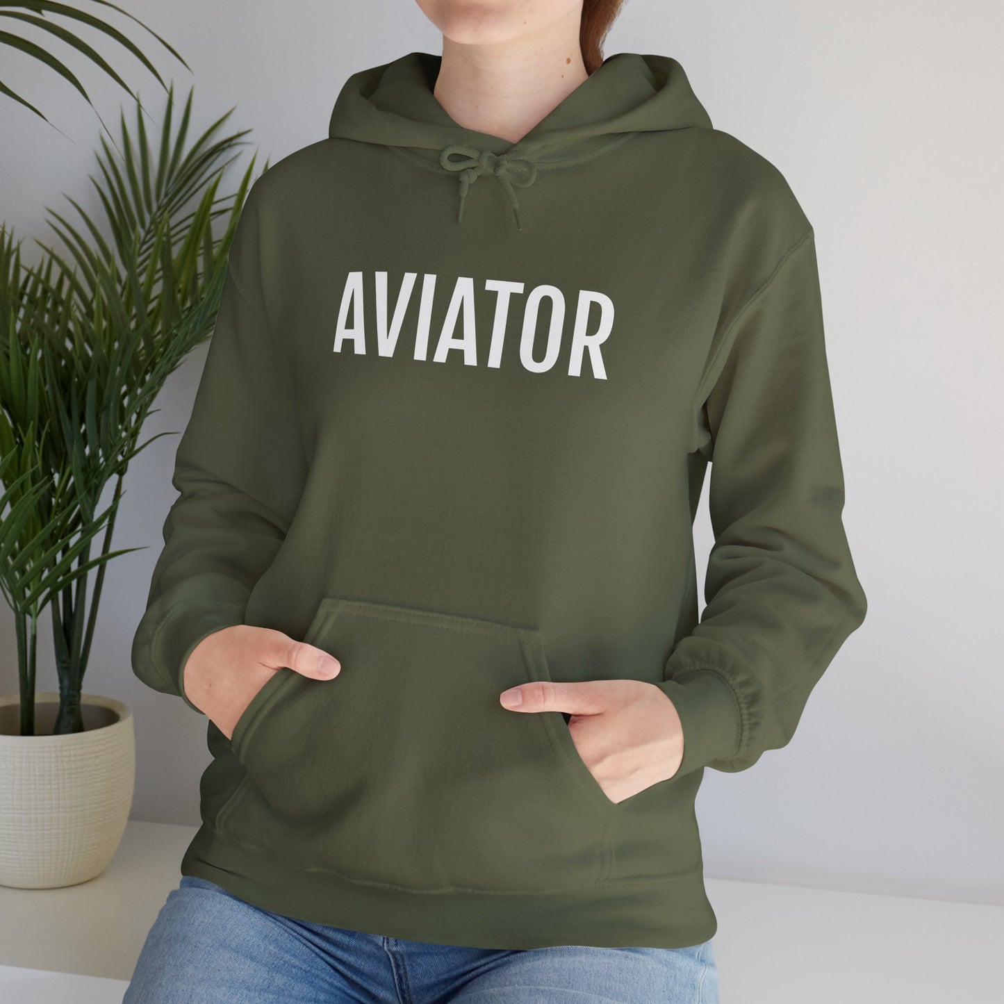 Unisex Heavy Blend™ Hooded Sweatshirt - AVIATOR