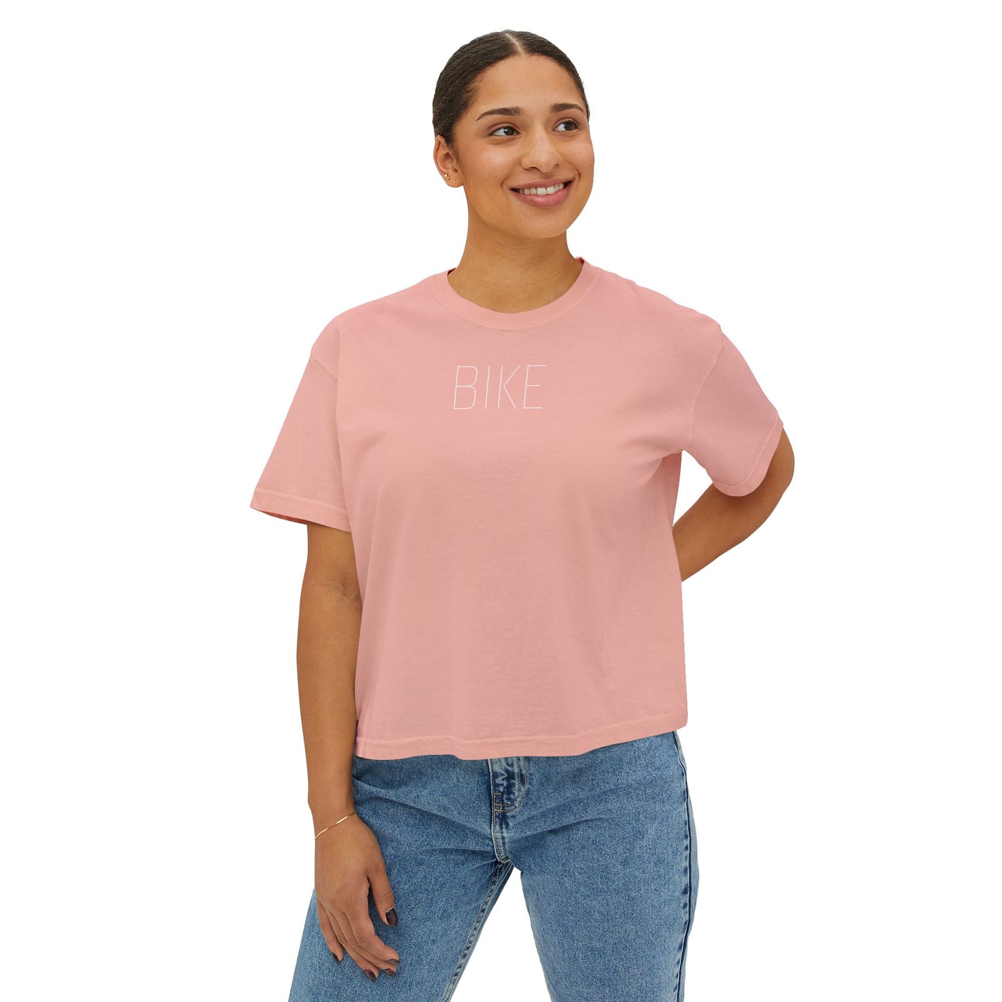 Women's Boxy Tee - Bike