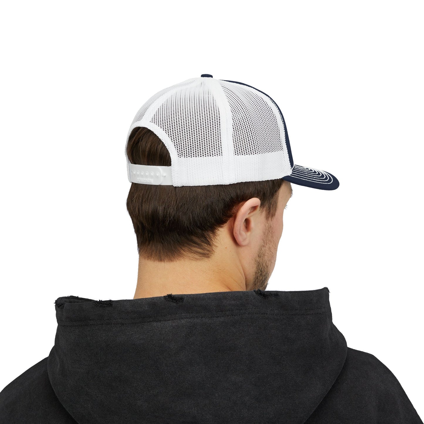 Snapback Trucker Cap - Snow
