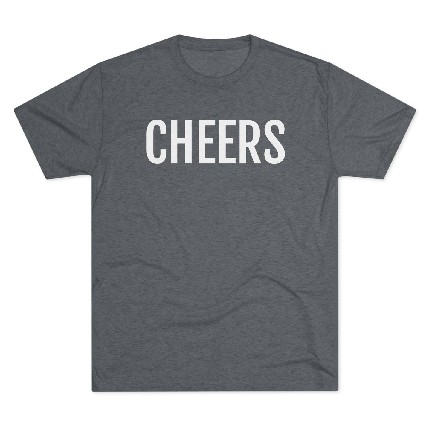 Unisex Tri-Blend Crew Tee - Cheers
