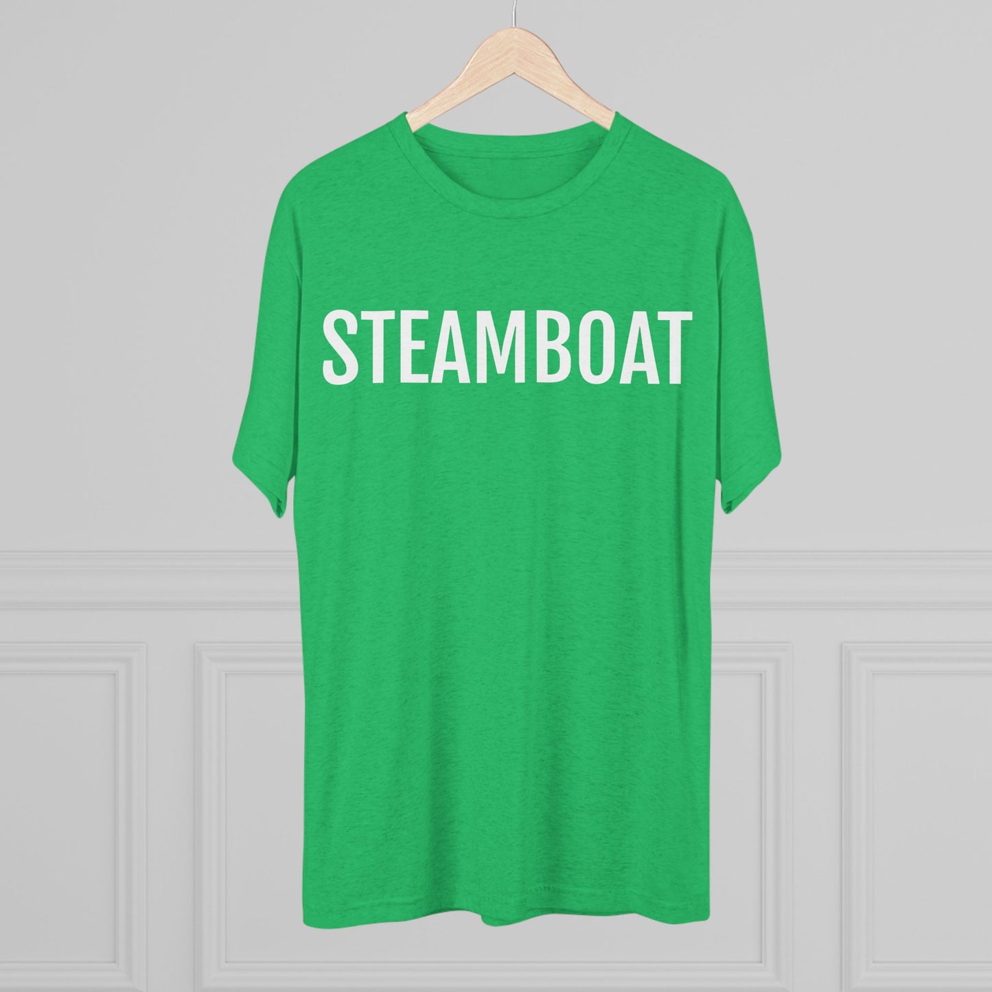 Unisex Tri-Blend Crew Tee - Steamboat