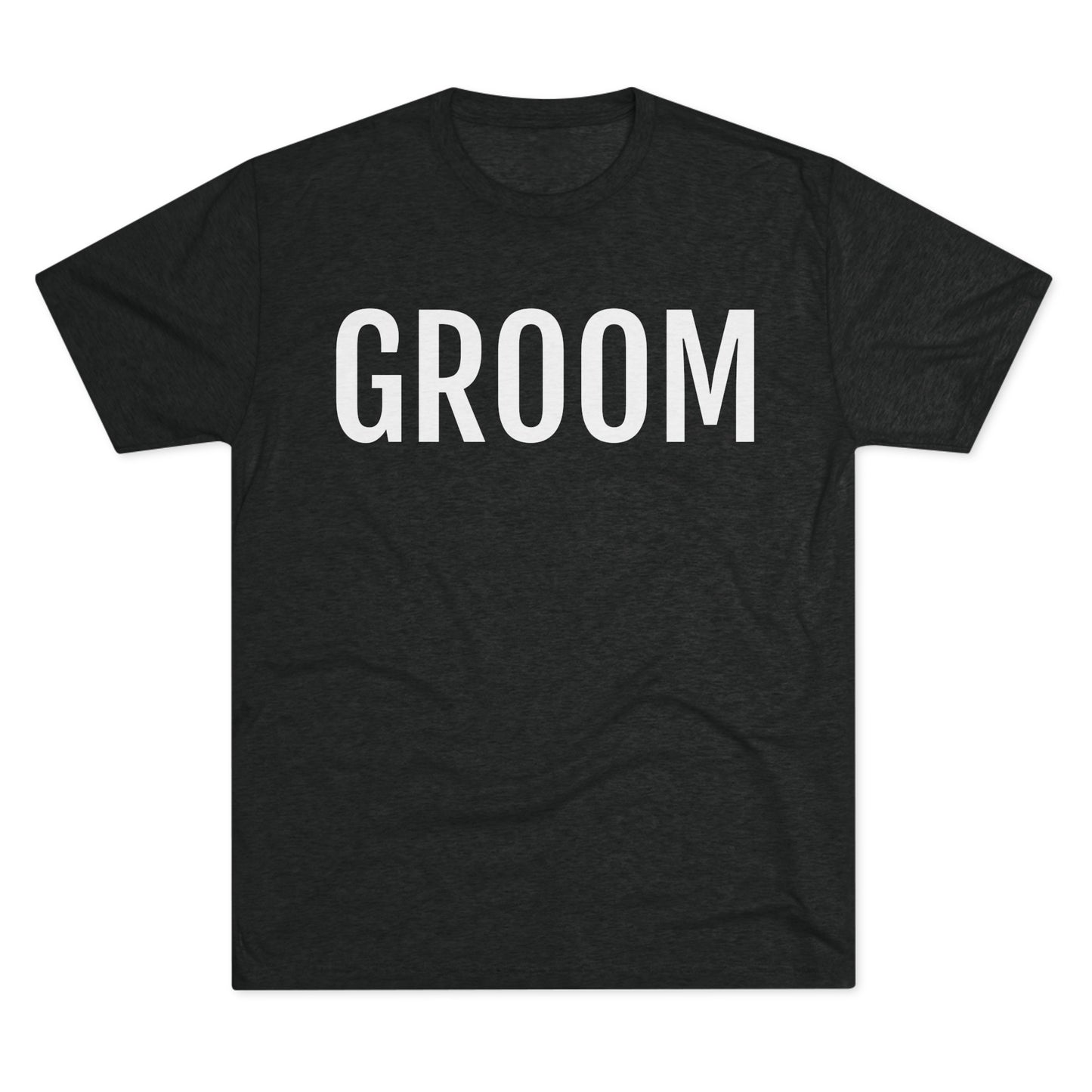 Unisex Tri-Blend Crew Tee - Groom