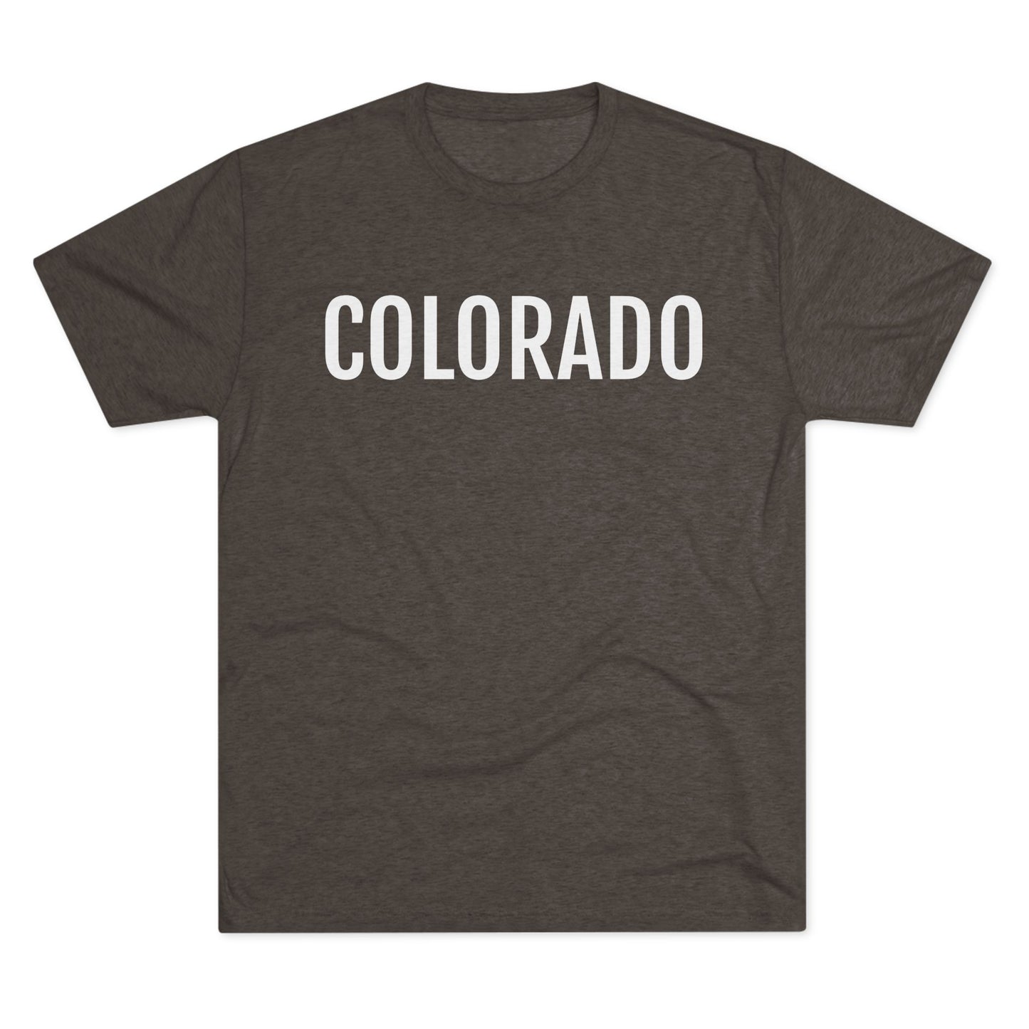 Unisex Tri-Blend Crew Tee - Colorado