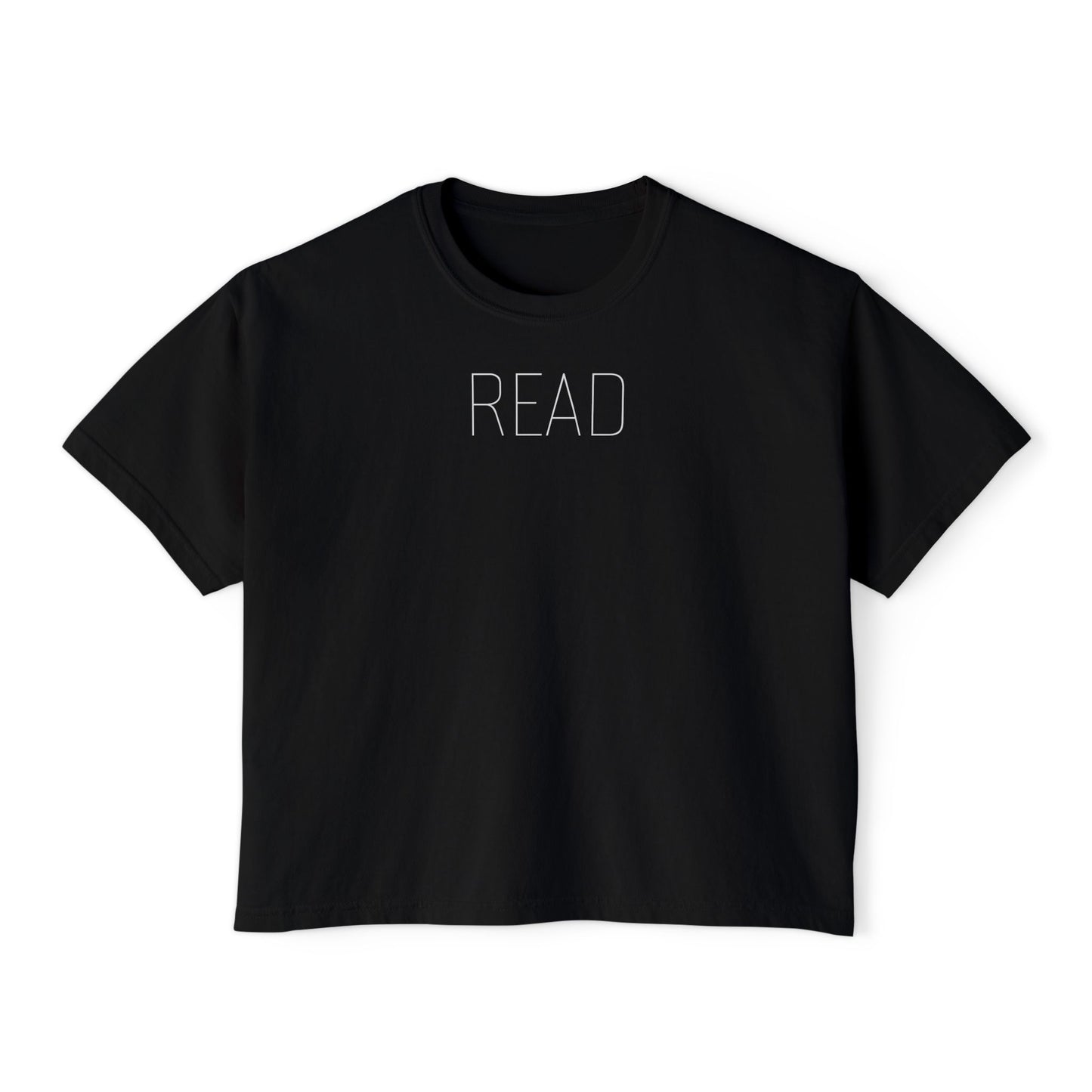 Women's Boxy Tee - Read