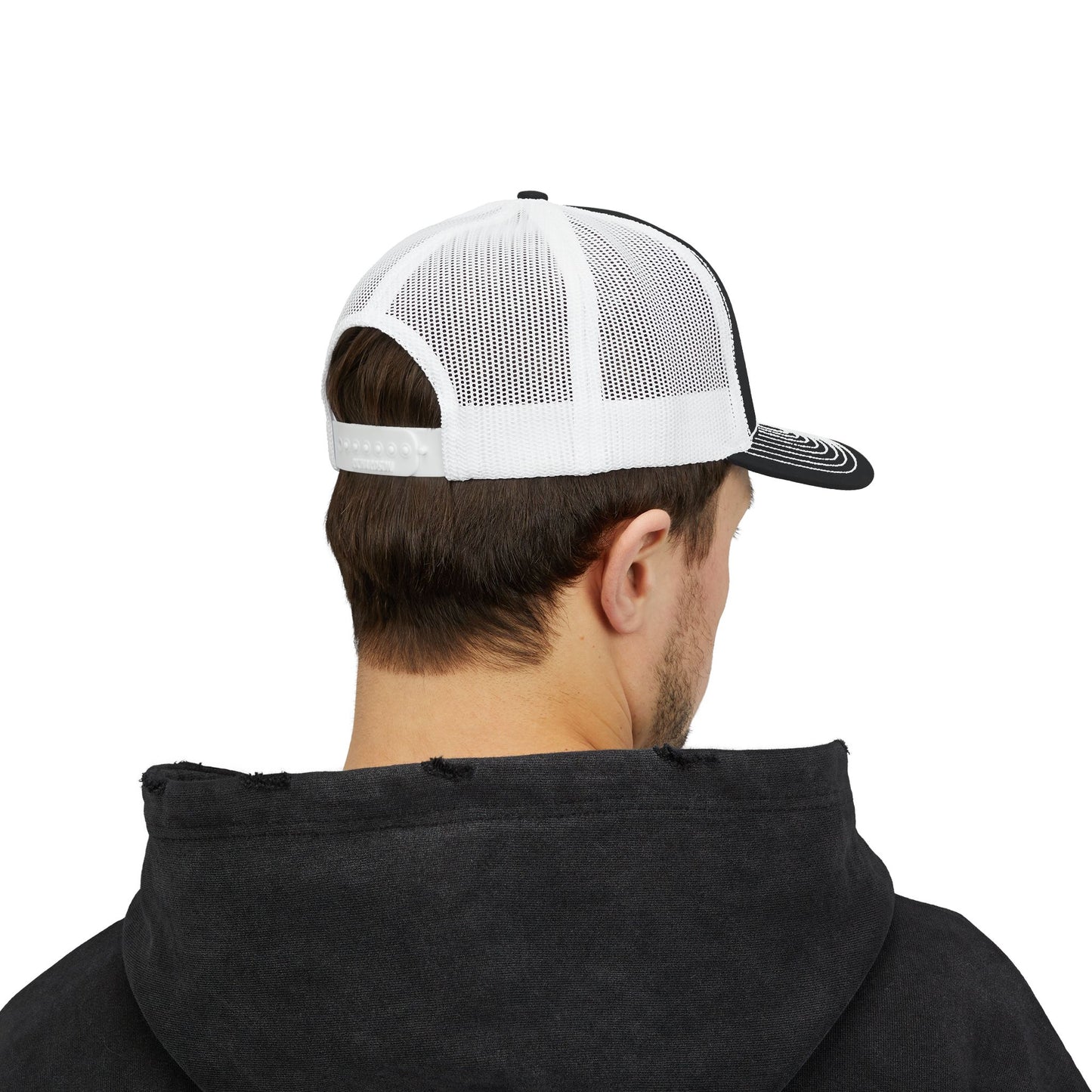 Snapback Trucker Cap - Snow