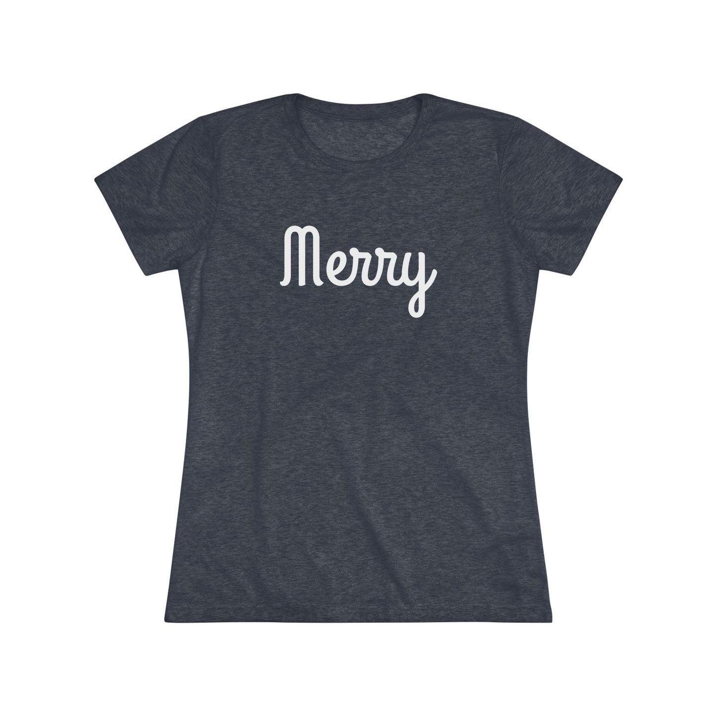Women's Triblend Tee - Merry