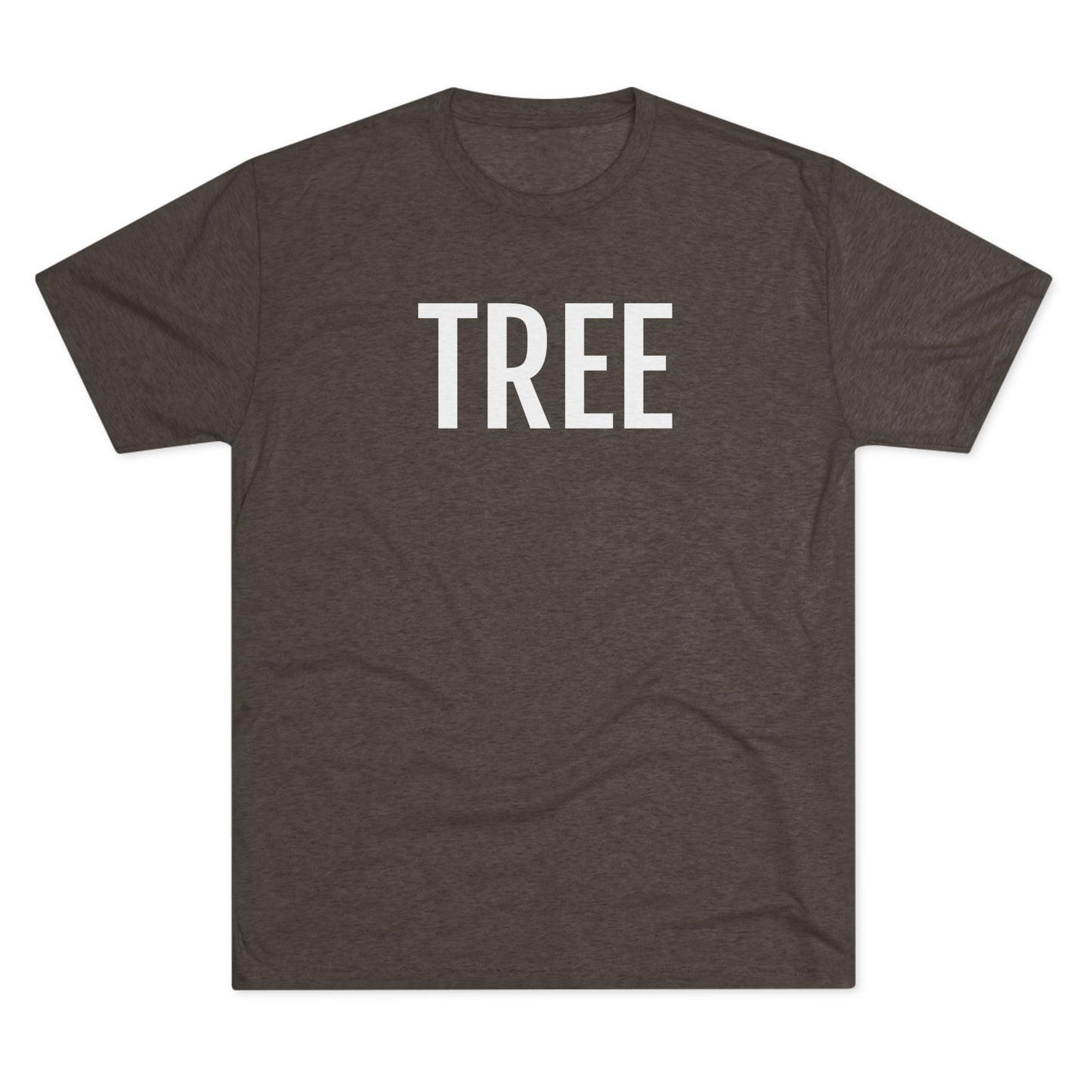Unisex Tri-Blend Crew Tee - Tree