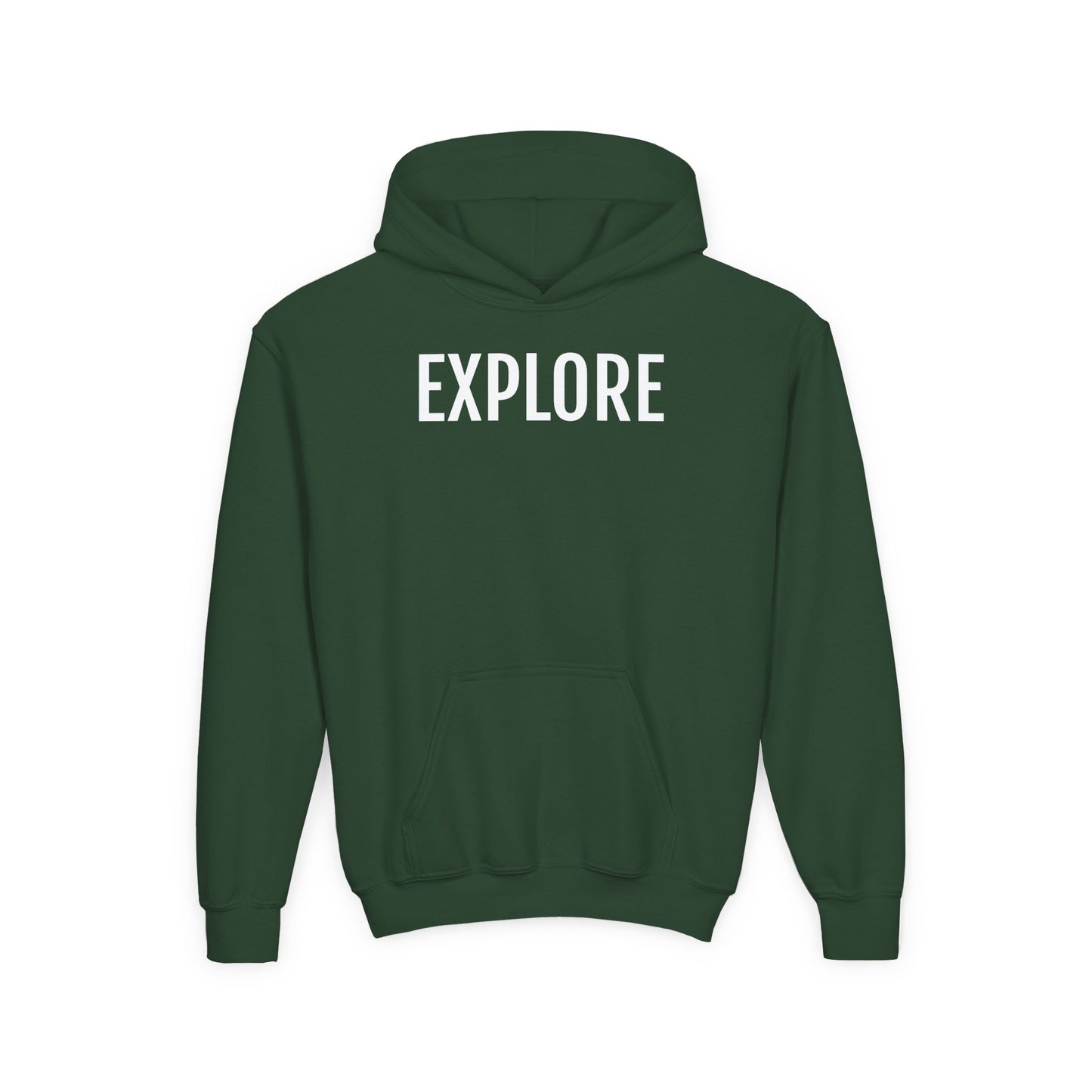 Youth Heavy Blend Hooded Sweatshirt - Explore
